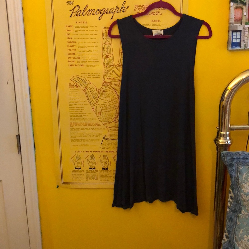 Grey bell dress